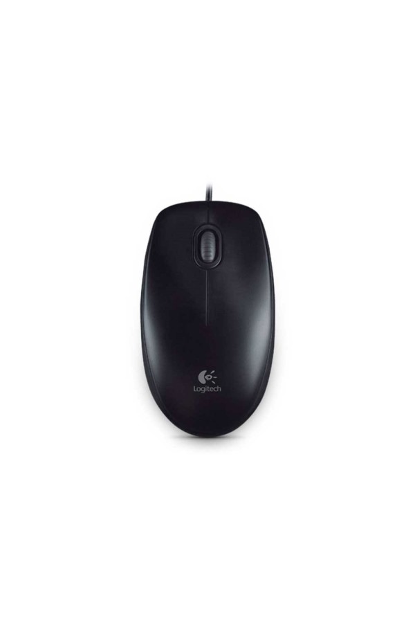 Logitech B100 Optical Mouse (Black) (910-003357)