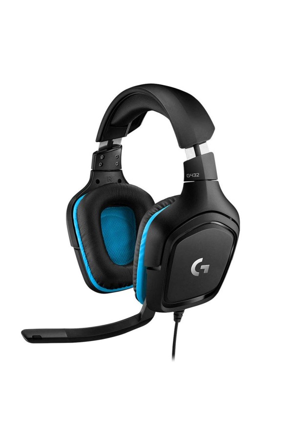 Logitech G432 Gaming Headset (981-000770) (LOGG432)