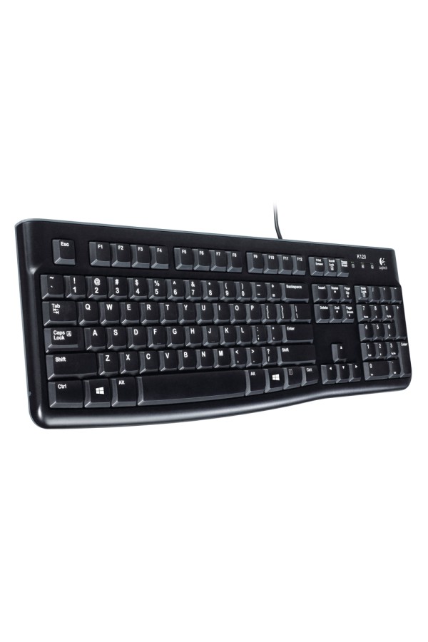 Logitech K120 Keyboard GR (Black, Wired) (LOGK120)