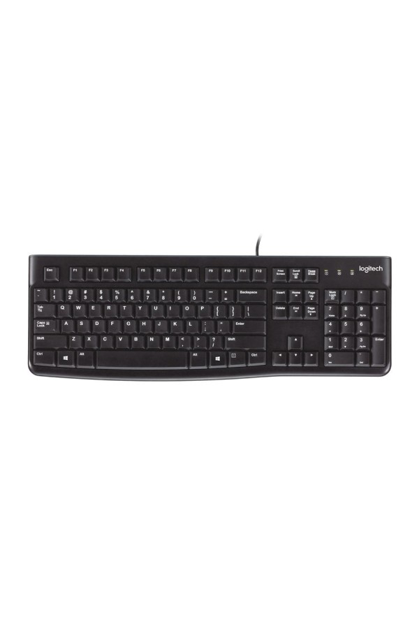 Logitech K120 USB US Black (920-002508) (LOGK120BK)