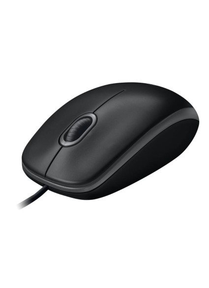 Logitech M100 Ενσύρματο Ποντίκι Μαύρο (910-006652) (LOGM100BK)