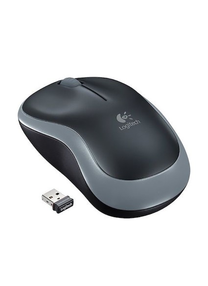 Logitech M185 Wireless Mouse  -SWIFT GREY- EWR2 (910-002235)