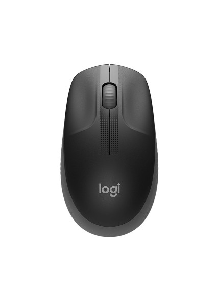 Logitech M190 Full-Size Wireless Mouse Black (910-005905)