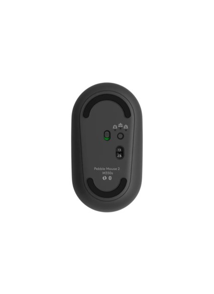 Logitech Pebble 2 M350s Ασύρματο Bluetooth Ποντίκι Graphite (910-007015) (LOGM350SBK)