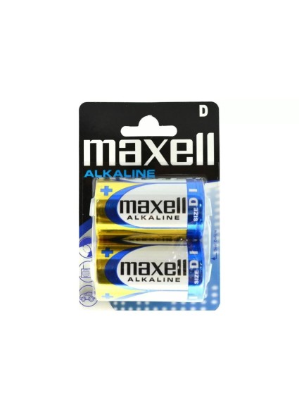 Maxell Αλκαλικές Μπαταρίες D 1.5V 2τμχ (9017590) (MAX9017590)