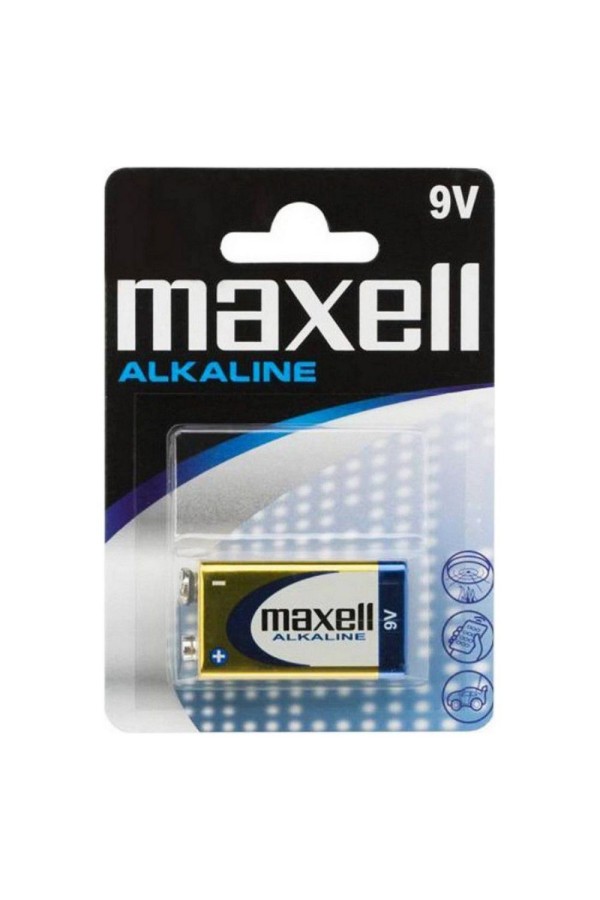 Maxell Αλκαλική Μπαταρία 9V 1τμχ (9017593) (MAX9017593)