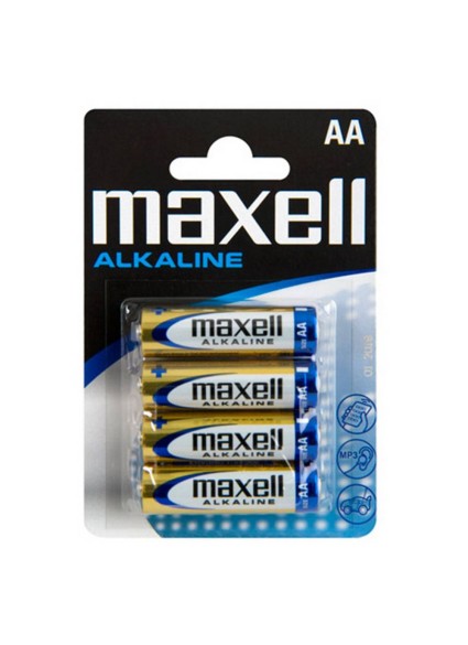 Maxell Αλκαλικές Μπαταρίες AA 1.5V 4τμχ (9044560) (MAX9044560)