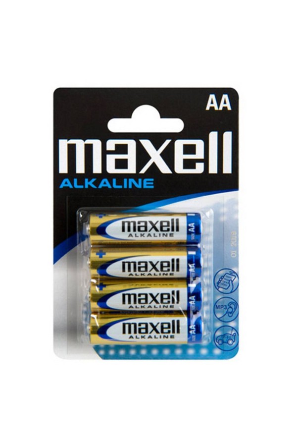 Maxell Αλκαλικές Μπαταρίες AA 1.5V 4τμχ (9044560) (MAX9044560)