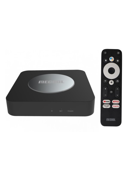 MECOOL TV Box KM2 Plus, Google/Netflix certificate, 4K, WiFi, Android 11