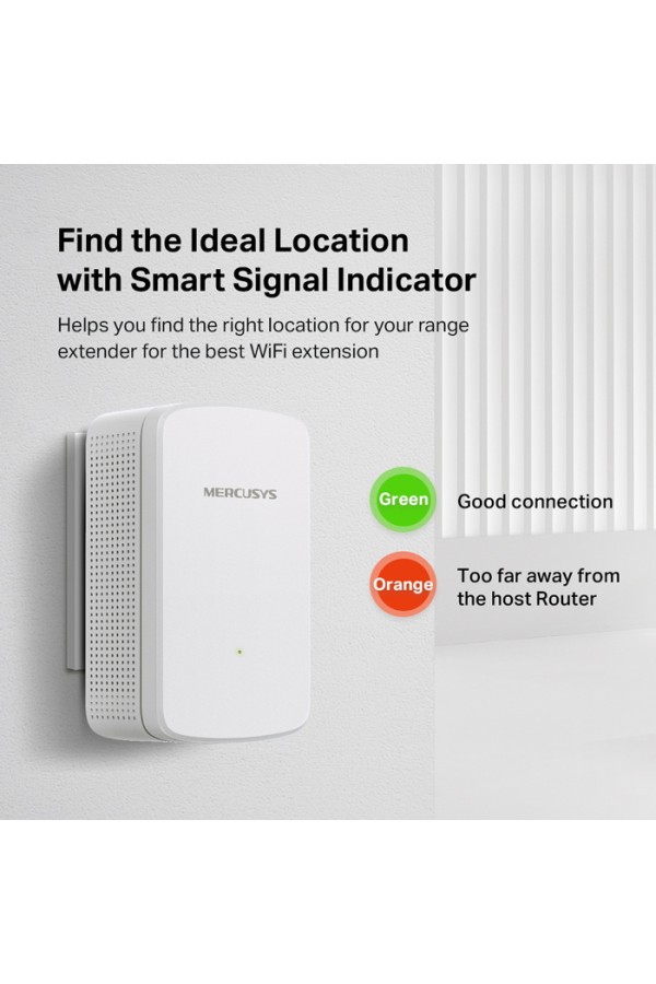 MERCUSYS Wi-Fi range extender ME10, 300Mbps, Ver. 1.0