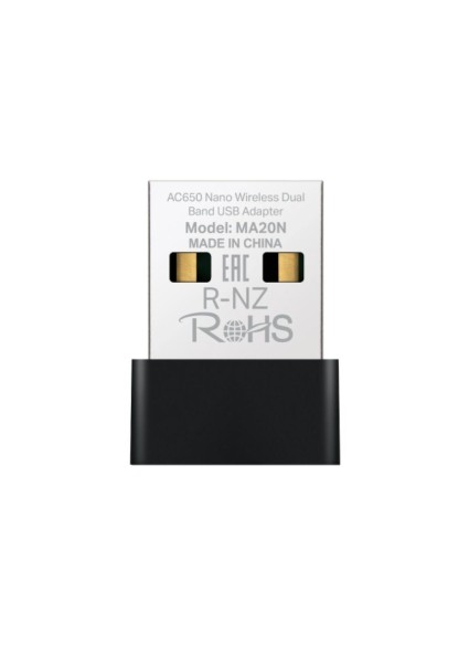 Mercusys AC650 Nano Wi-Fi USB Adapter (MA20N) (MERMA20N)