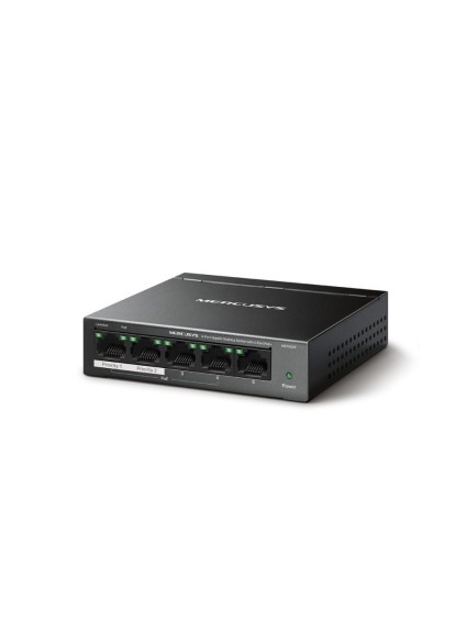 Mercusys 5-Port Gigabit Desktop Switch with 4-Port PoE+ (MS105LP) (MERMS105LP)