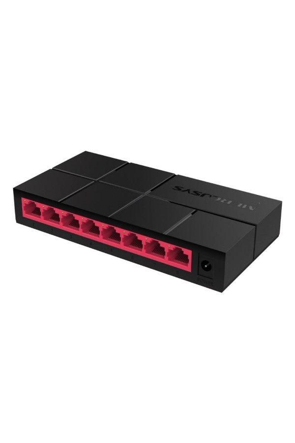 Mercusys 8-Port 10/100/1000Mbps Desktop Switch (MS108G) (MERMS108G)