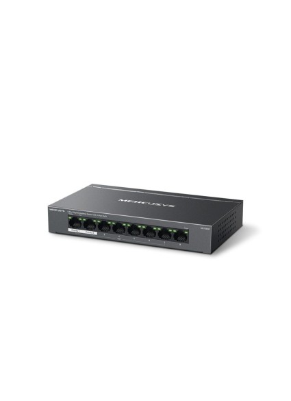 Mercusys 8-Port Gigabit Desktop Switch with 7-Port PoE+ (MS108GP) (MERMS108GP)