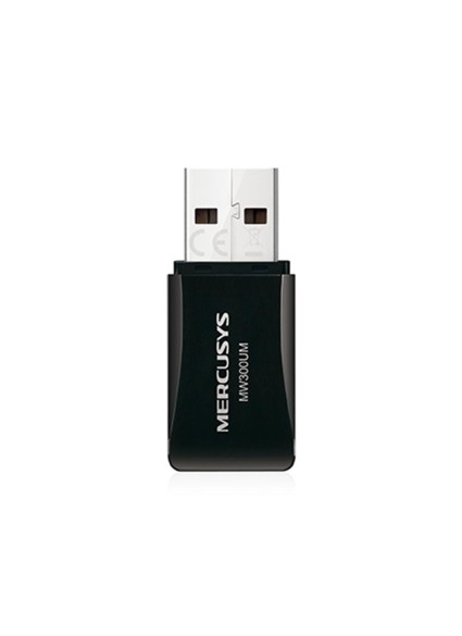 Mercusys N300 Wireless Mini USB Adapter (MW300UM) (MERMW300UM)