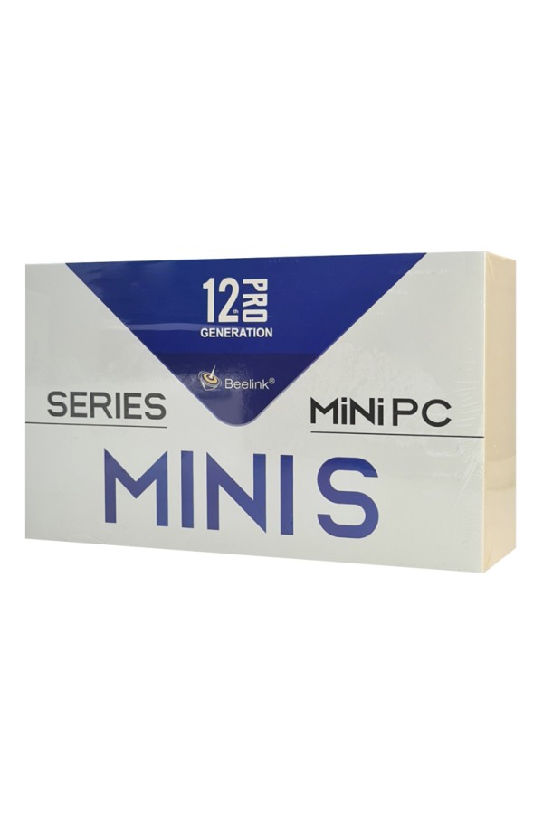 BEELINK mini PC MINI S12 Pro, Intel N100, 16B, 500GB SSD, Windows 11 Pro