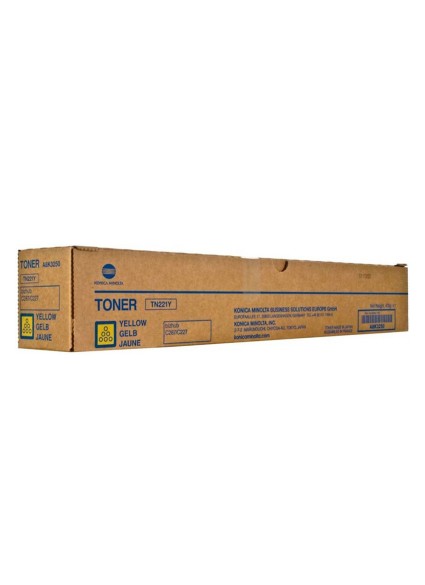 KONICA MINOLTA BIZHUB C227/287 TONER YELLOW (A8K3250) (MINTN221Y)