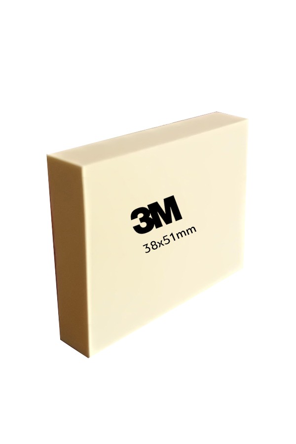 Αυτοκόλλητα Χαρτάκια 3M Post-it Note 653 38x51mm Κίτρινο (12) (MMM653GE)