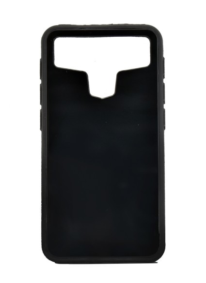 POWERTECH universal θήκη Glass TPU για smartphone έως 7.5 x 14.5cm, μαύρη