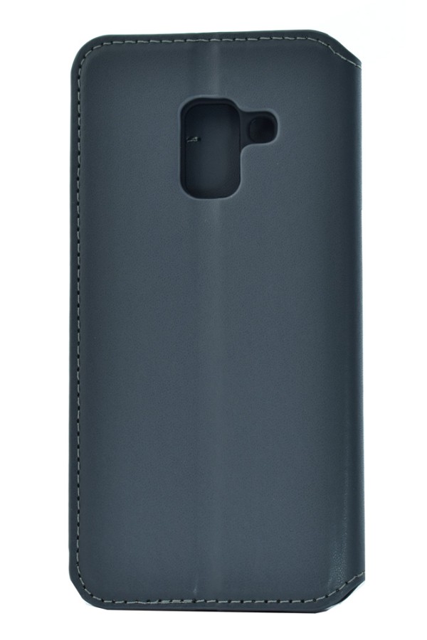 POWERTECH Θήκη Slim Leather για Samsung A5 2018, γκρι