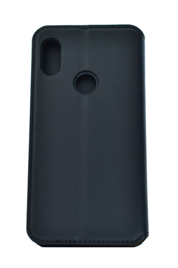 POWERTECH Θήκη Slim Leather για Xiaomi Redmi Note 6, μαύρη