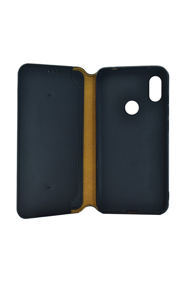 POWERTECH Θήκη Slim Leather για Xiaomi Redmi Note 6, μαύρη