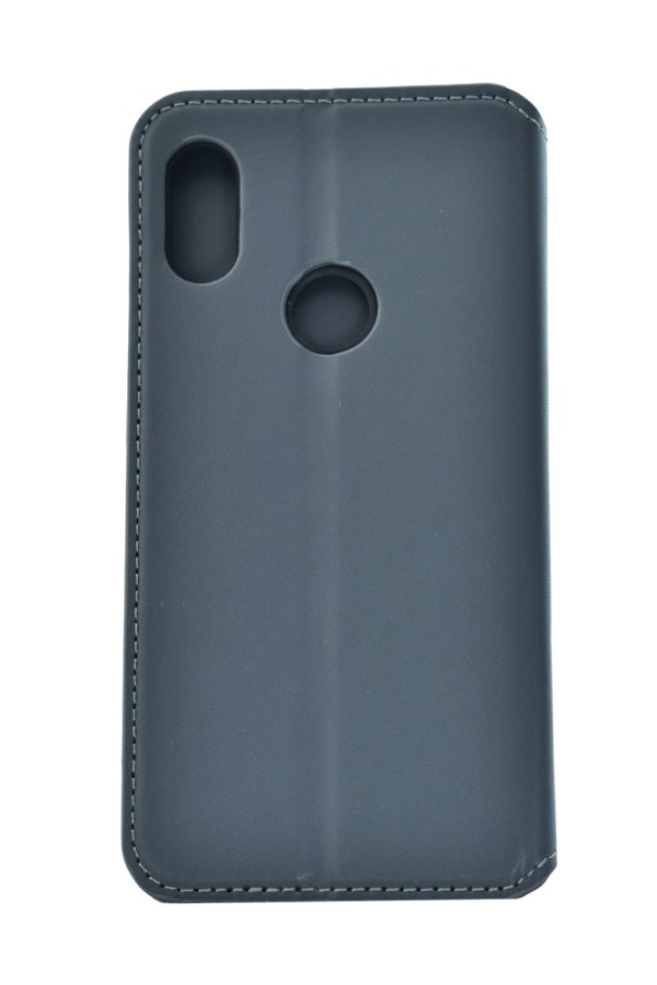 POWERTECH Θήκη Slim Leather για Xiaomi Redmi Note 6, γκρι