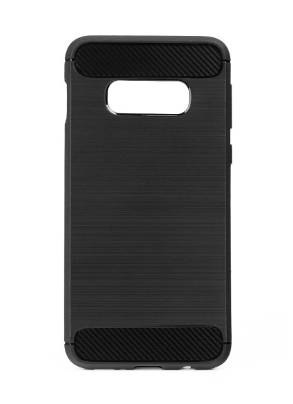 POWERTECH Θήκη Carbon Flex MOB-1230 για Samsung Galaxy S10e, μαύρη