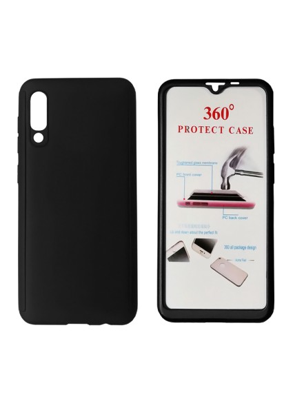 POWERTECH Θήκη Body 360° με Tempered Glass για Xiaomi Mi 9, μαύρη