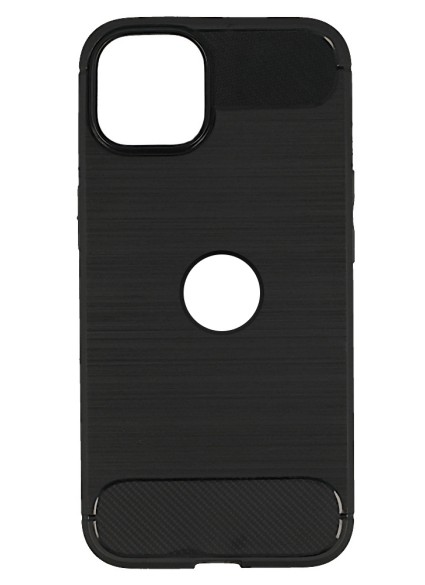 POWERTECH θήκη Carbon MOB-1864 για iPhone 14, μαύρη