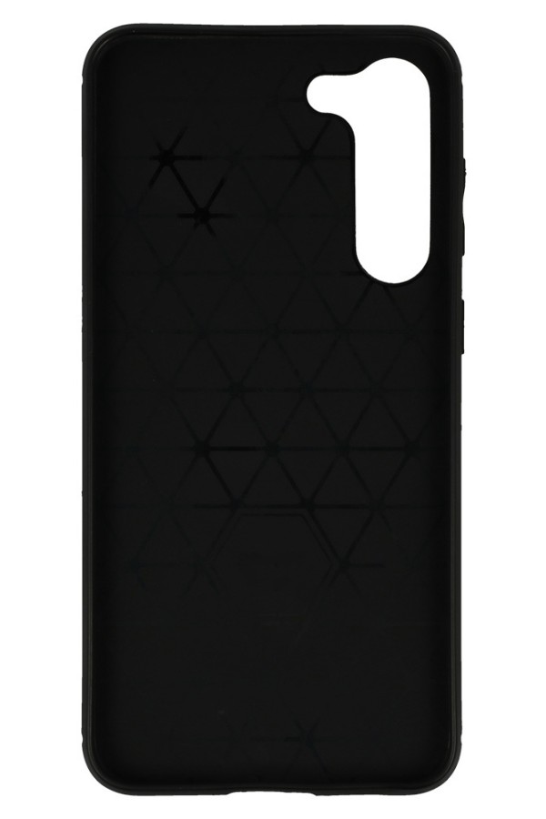 POWERTECH θήκη Carbon MOB-1875 για Samsung Galaxy S23 Plus, μαύρη