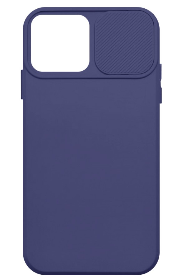 POWERTECH Θήκη Camshield Soft MOB-1882 για iPhone 15 Plus, μπλε