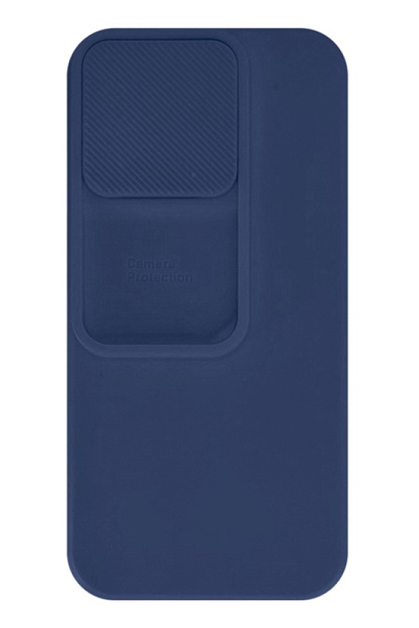 POWERTECH Θήκη Camshield Soft MOB-1885 για iPhone 15 Pro, μπλε