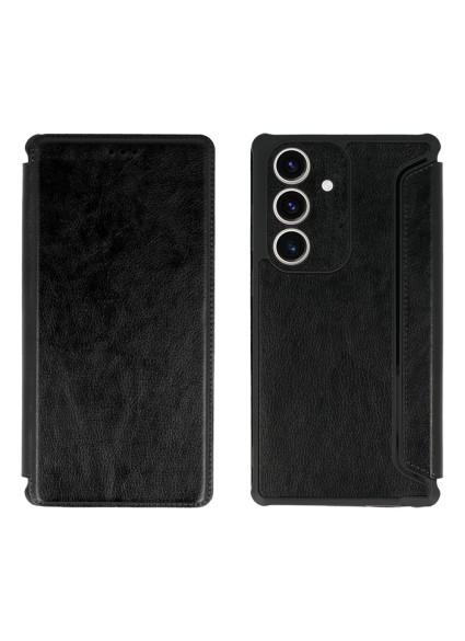 POWERTECH θήκη Razor Leather MOB-1911 για Samsung Galaxy A34 5G, μαύρη