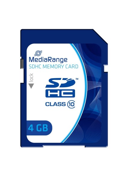 MediaRange SDHC Class 10 4 GB (High Capacity) (MR961)
