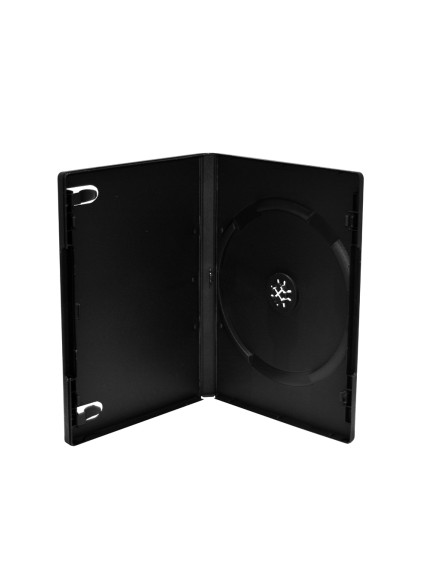 MediaRange DVD Case for 1 disc 14mm machine packing Black (MRBOX11-M)