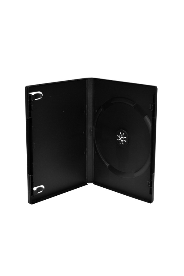 MediaRange DVD Case for 1 disc 14mm machine packing Black (MRBOX11-M)