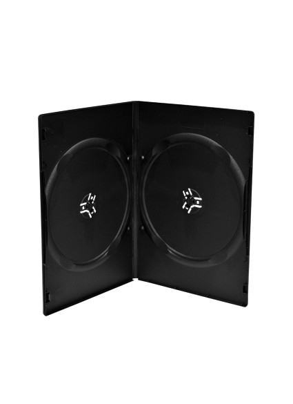 MediaRange DVD Slimcase for 2 discs 7mm Black (MRBOX14-7-100)