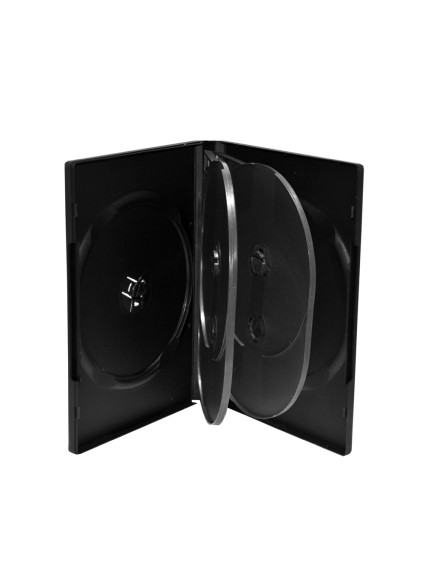 MediaRange DVD Case for 6 discs 22mm Black (MRBOX16)