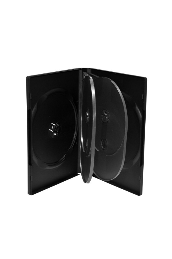 MediaRange DVD Case for 6 discs 22mm Black (MRBOX16)