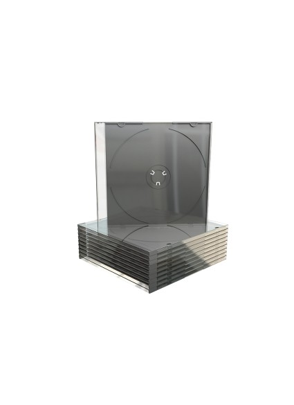 MediaRange CD Slimcase for 1 disc 5.2mm machine packing grade Black tray (MRBOX21-M)