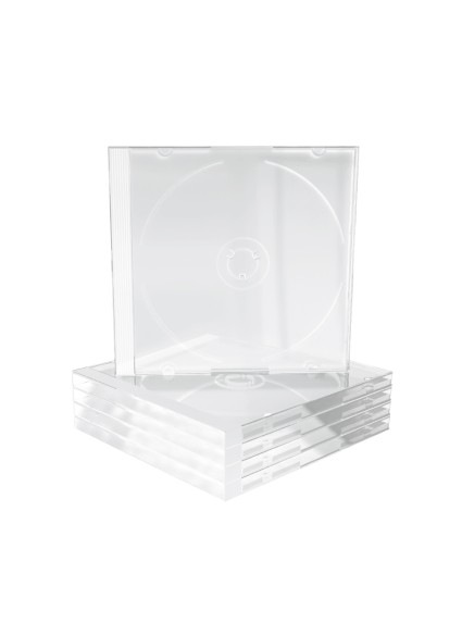 MediaRange CD Jewelcase for 1 disc 10.4mm Transparent tray (MRBOX24)