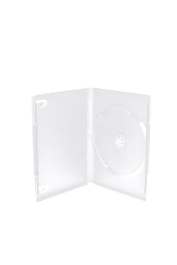 MediaRange DVD Case  for 1 Disc 14mm Frosted/Transparent (MRBOX25-M)
