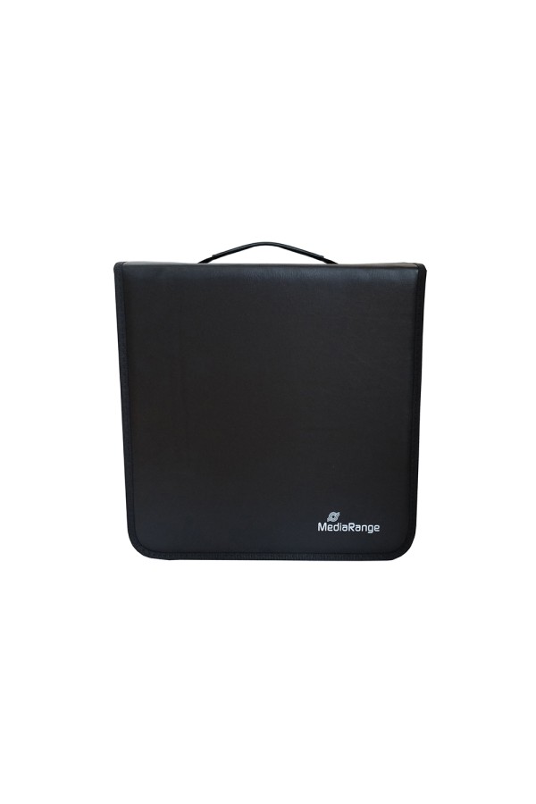 MediaRange Media storage wallet for 400 discs Synthetic Leather Black (MRBOX95)