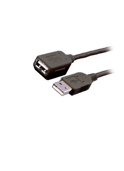 Καλώδιο MediaRange USB 2.0 Extension AM/AF 5.0M Black (MRCS108)