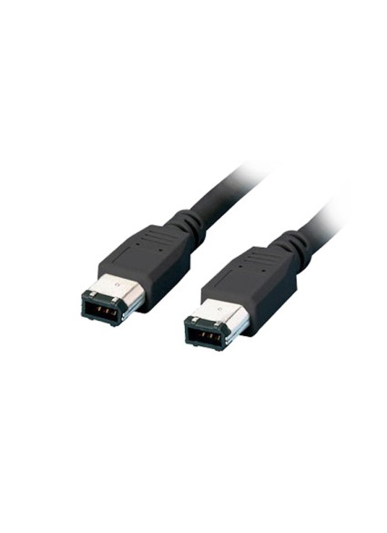 Καλώδιο MediaRange Firewire plug (6-pin)/Firewire plug (6-pin) 1.8M Black (MRCS122)