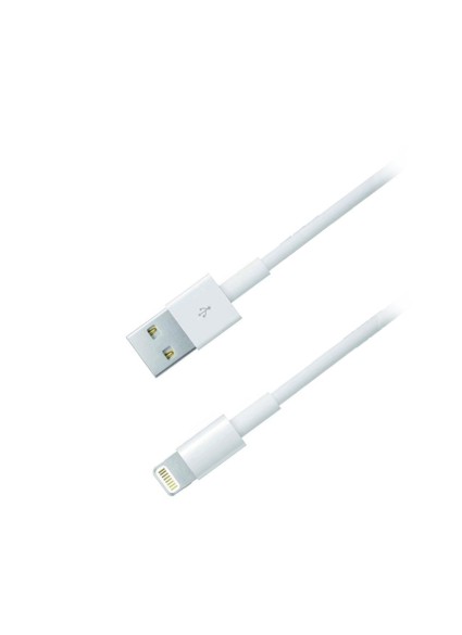 Καλώδιο MediaRange USB 2.0 A plug/Apple lightning plug (8-pin) 1.0M White (MRCS137)