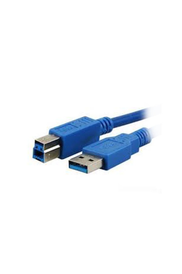 Καλώδιο MediaRange USB 3.0 AM/BM 3.0M Blue (MRCS149)