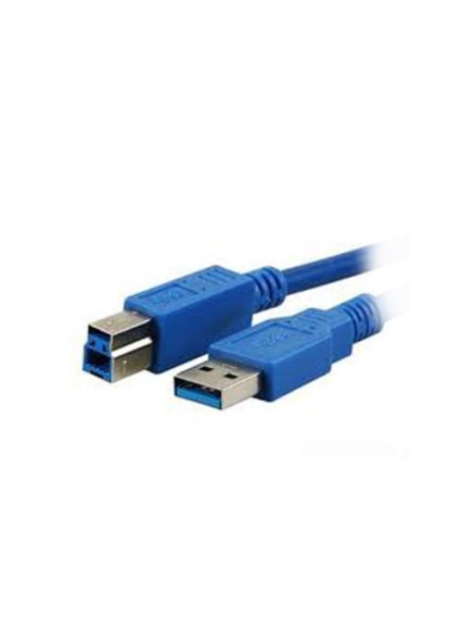 Καλώδιο MediaRange USB 3.0 AM/BM 5.0M Blue (MRCS150)
