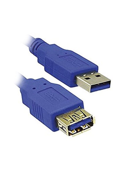Καλώδιο MediaRange USB 3.0 Extension AM/AF 1.8M Blue (MRCS151)